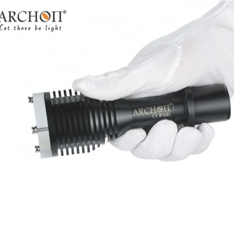 Archon D10XL фонарик для дайвинга 860lm XM-L U2 Led 3 режима Профессиональный дайвер свет 18650