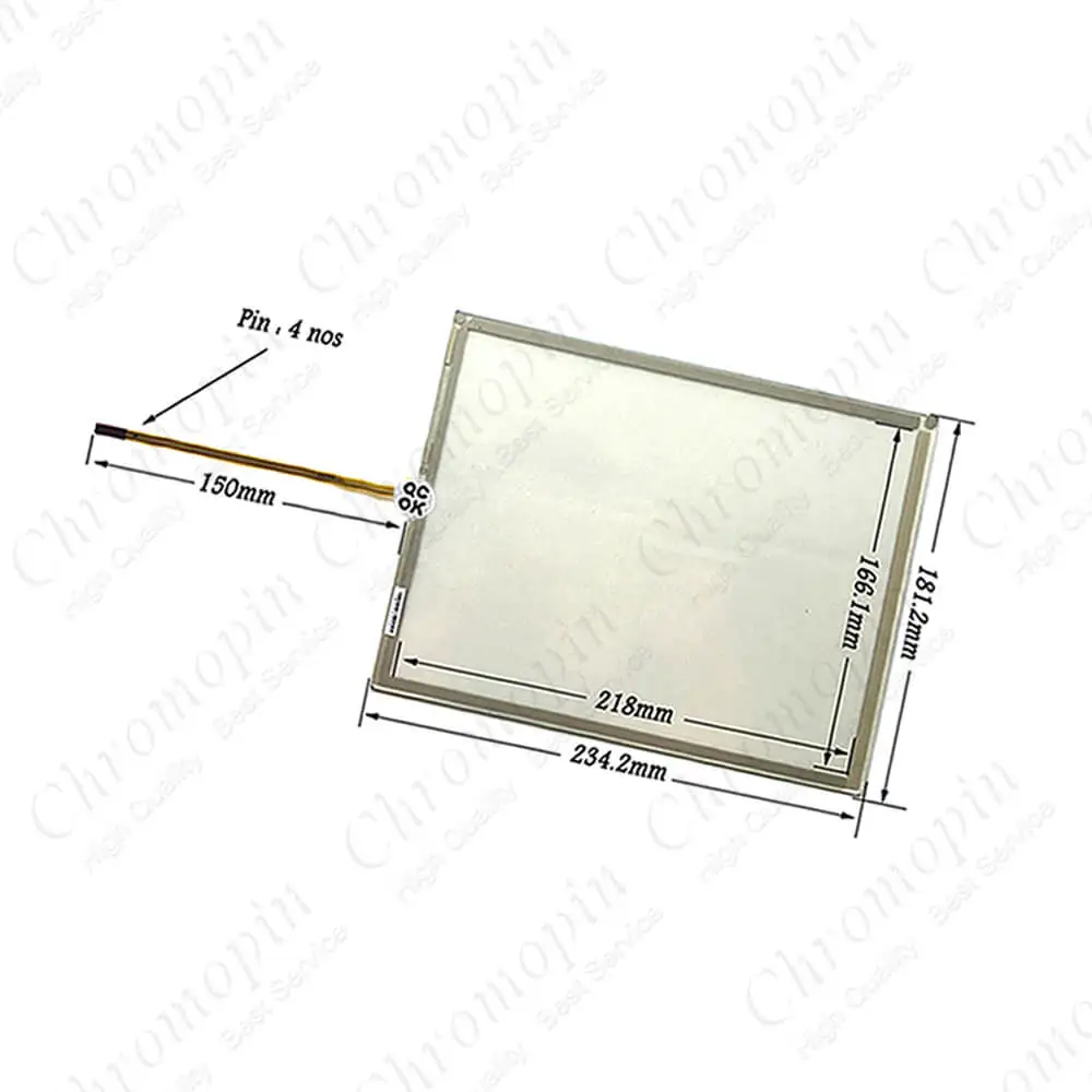 6AV6643-7CD00-0CJ1 сенсорный экран 6AV6 643-7CD00-0CJ1 стекло с защитной пленкой для MP277 10 ремонт