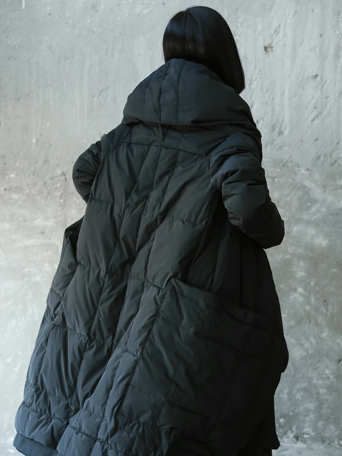 Z-ZOUX Woman Coat Hooded Black Irregular Womens Down Jackets Loose Large Size Long Women Winter 2018 New Fashion Casual | Женская одежда
