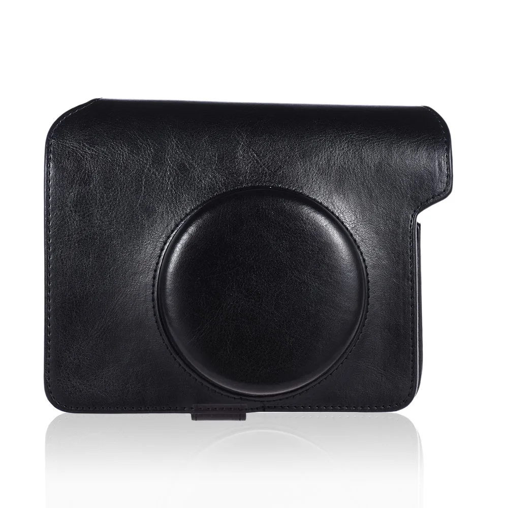 Портативный винтажный кожаный мини чехол для камеры Fuji Fujifilm Instax Wide 300|bag for|leather case