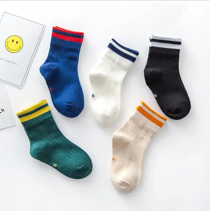 Носки детские хлопковые в полоску 5 пар = 10 шт.|children socks|kids sockskids striped socks |
