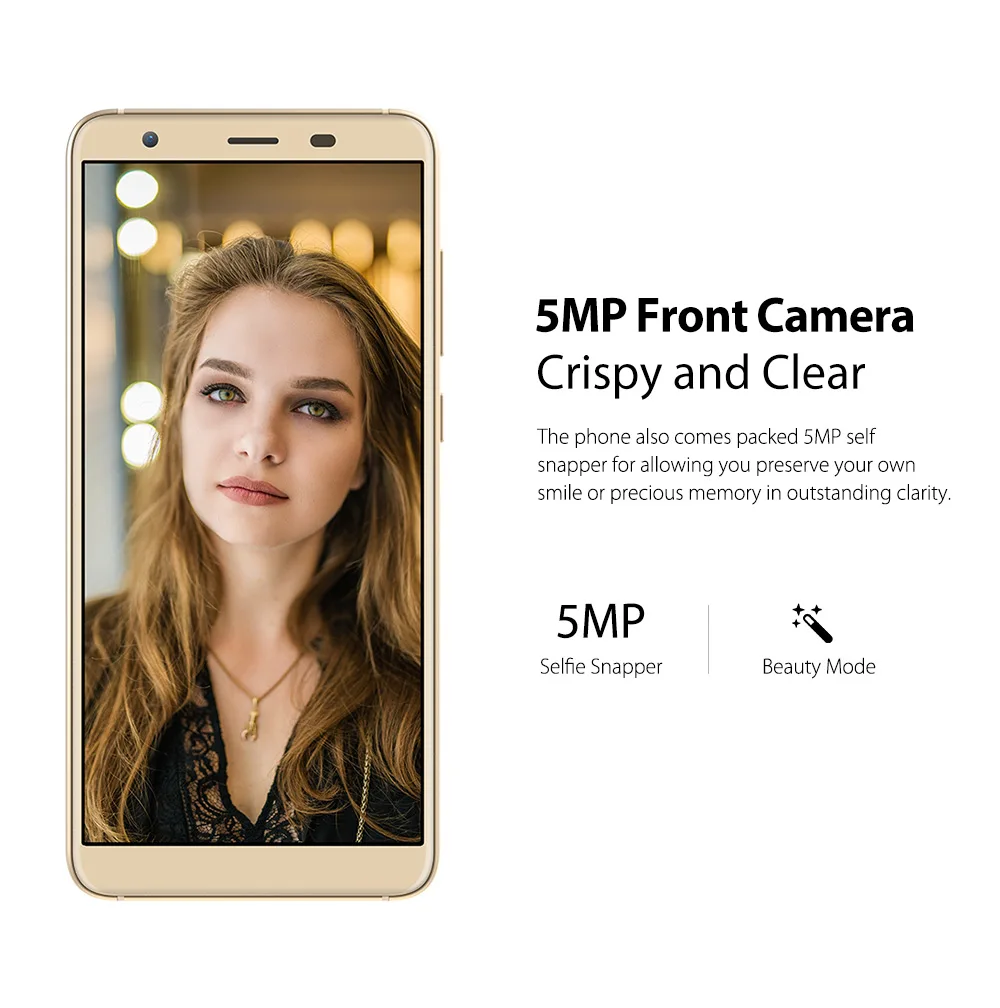 Ulefone S1 мобильного телефона Android 8 1 Face unlock 5 дюймов 18:9 MTK6580 4 ядра ГБ Оперативная