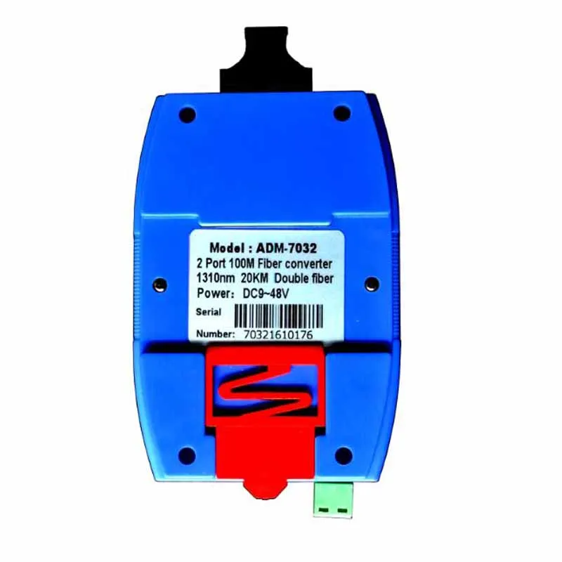 RJ45 Ethernet to Fiber Converter 2 Ports Industrial 10/100Mbps Optic Transceiver Multimode Single mode 20Km | Безопасность и