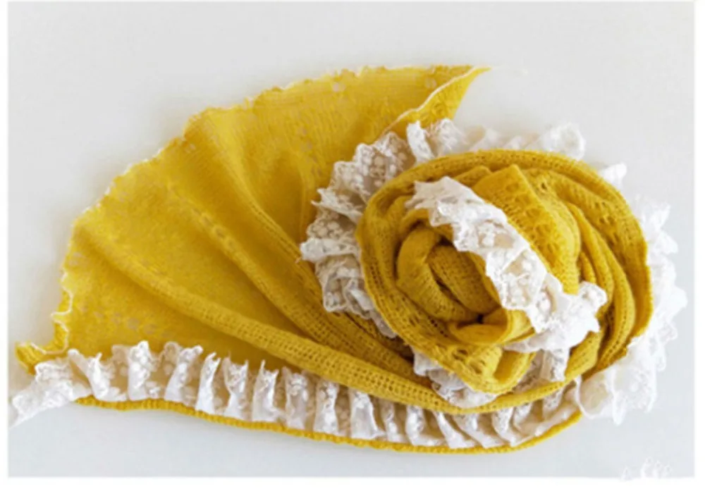 Baby blankets newborn super soft wrap towel baby stretch cloth lace blanket photograph shoot retro props | Мать и ребенок