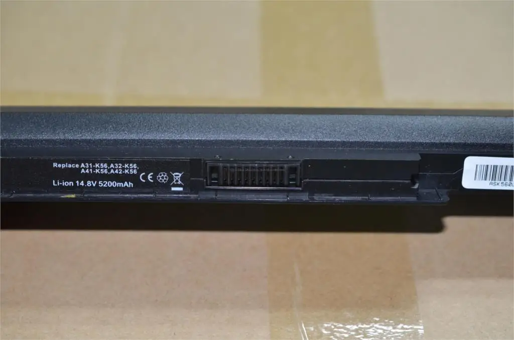 4400 мА · ч Аккумулятор для ноутбука ASUS K46CM K56 K56CA K56CB S56CM U48C U48CM U58C U58CM V550C V550CM VivoBook S550