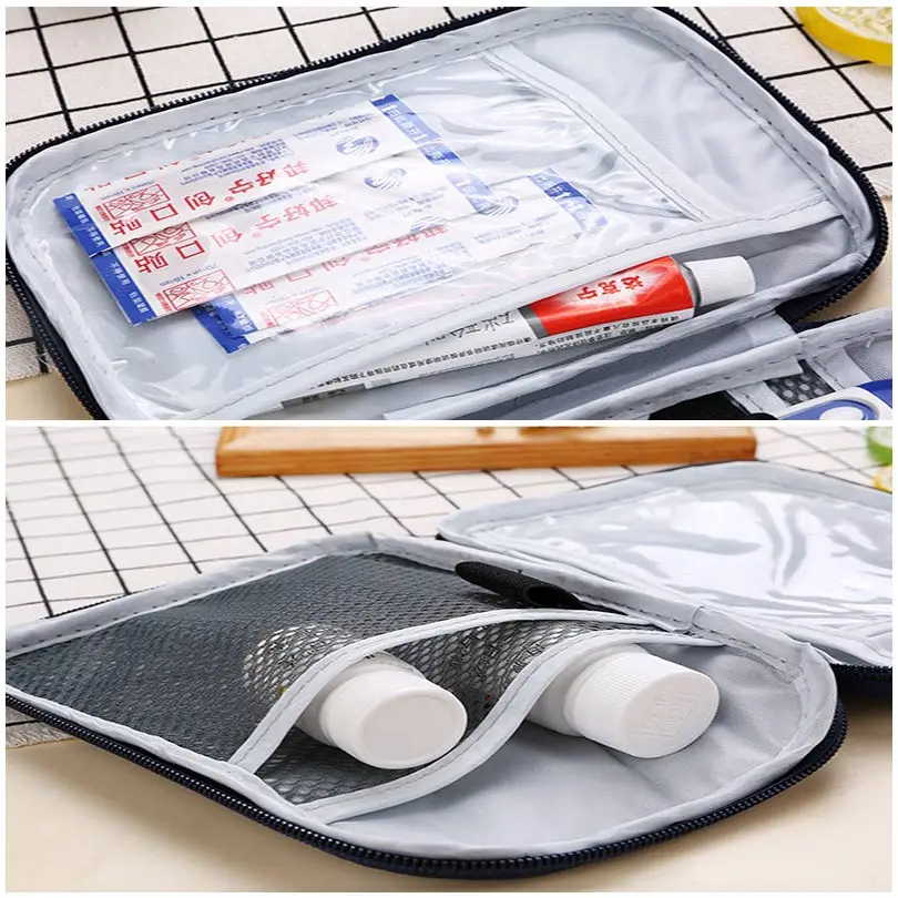 Портативная сумка для первой помощи деловых поездок лекарств наушники