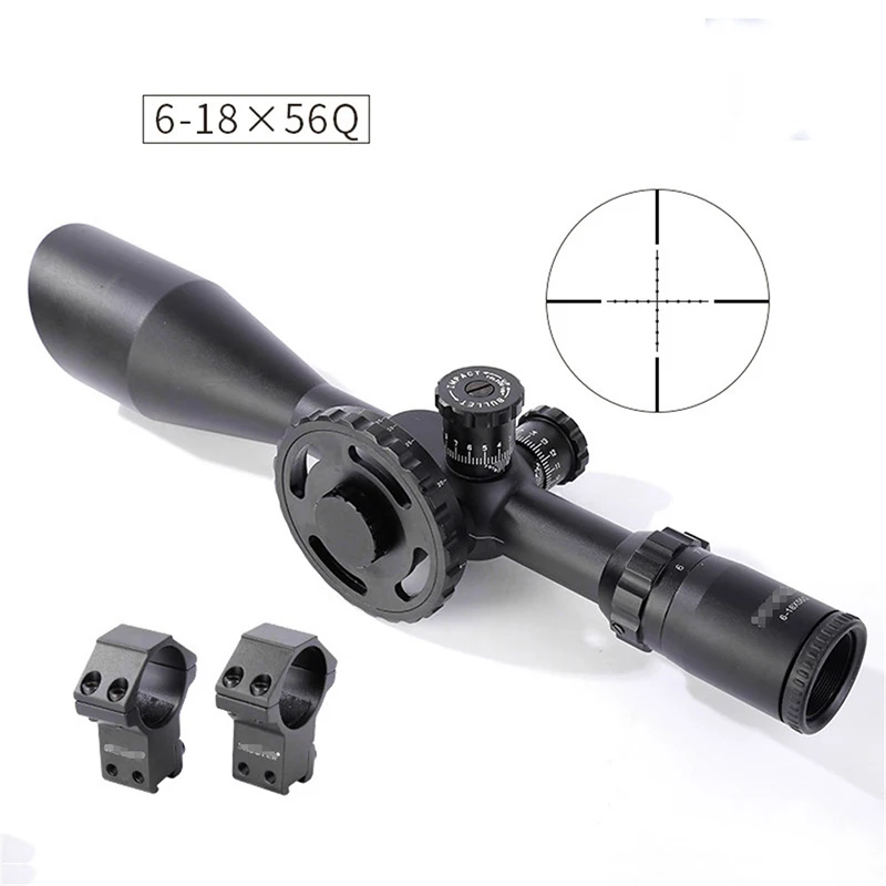 Прицел для винтовки стрельбы ST 6 18X56FFP черный прицел с боковой фокусировкой