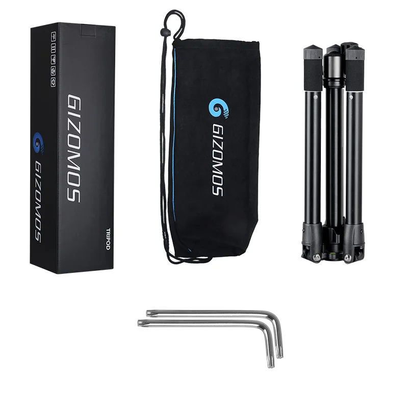 GIZOMOS G-148 Lightweight Mini Tabletop Tripod Kit For DSLR Digital Camera Mirrorless Smartphone With Arca Swiss Ball | Электроника