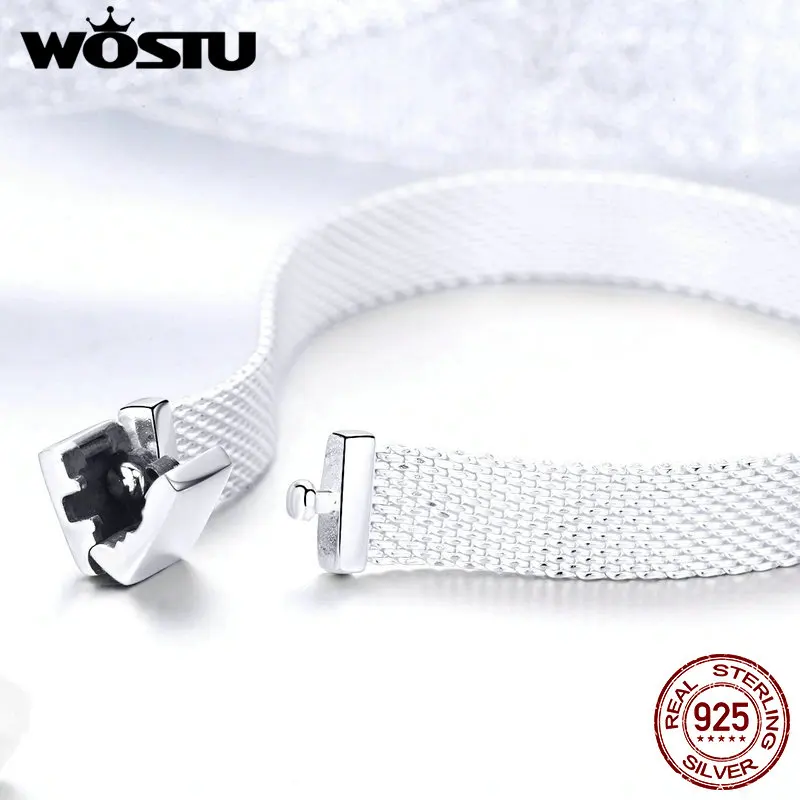 WOSTU 2019 браслеты в столичном стиле из стерлингового серебра 925 пробы 17-19 см дружбы