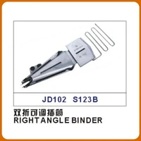 right angle binder pull cylinder sewing machine double adjustable cylinder pull rod knitted t shirt collar wrapping machine