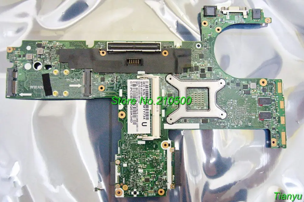 613298-001 материнской платы ноутбука для HP ProBook 6450B 6550B неинтегрированный HM57