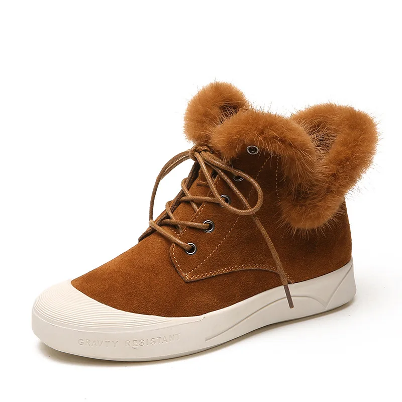 2018 новые весенние женские сапоги зимние плюшевые высокие бархатные хлопковые