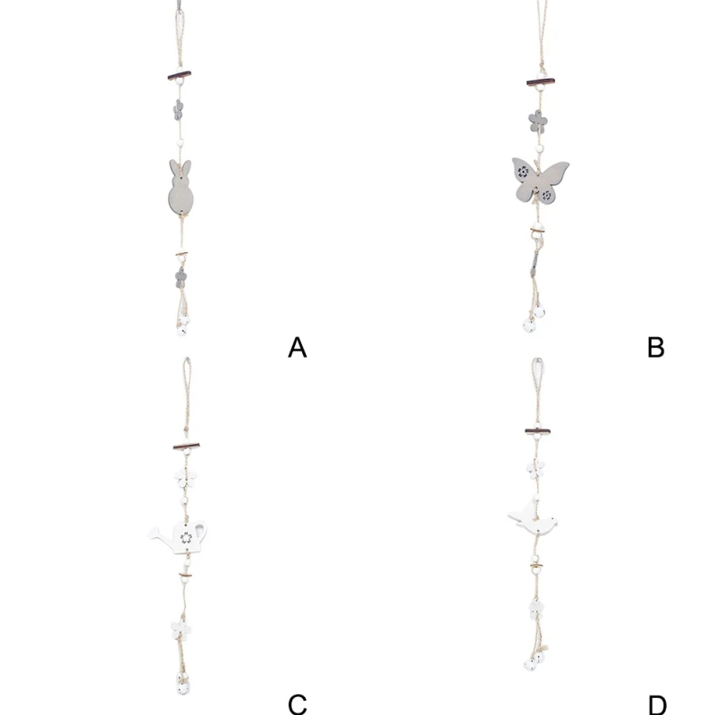 Милые мини-украшения деревянный кулон для Пасхи домашний декор подвесное