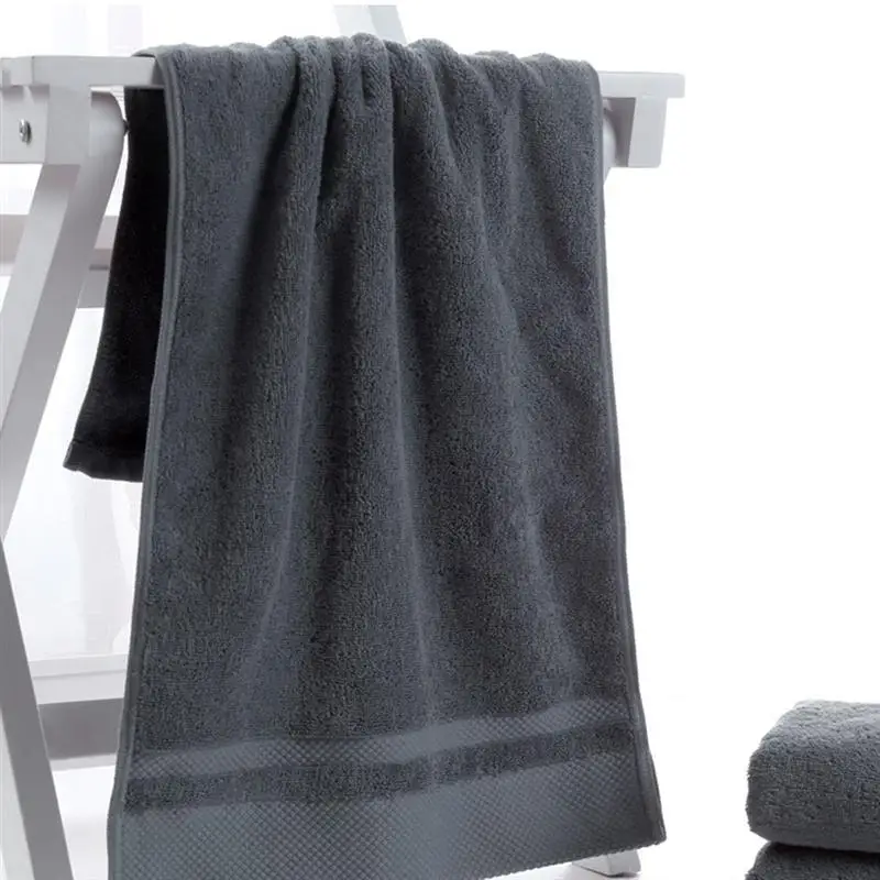 Cotton Solid Color Face Towel Bath for Adults Fast Drying Soft Water Absorption | Дом и сад