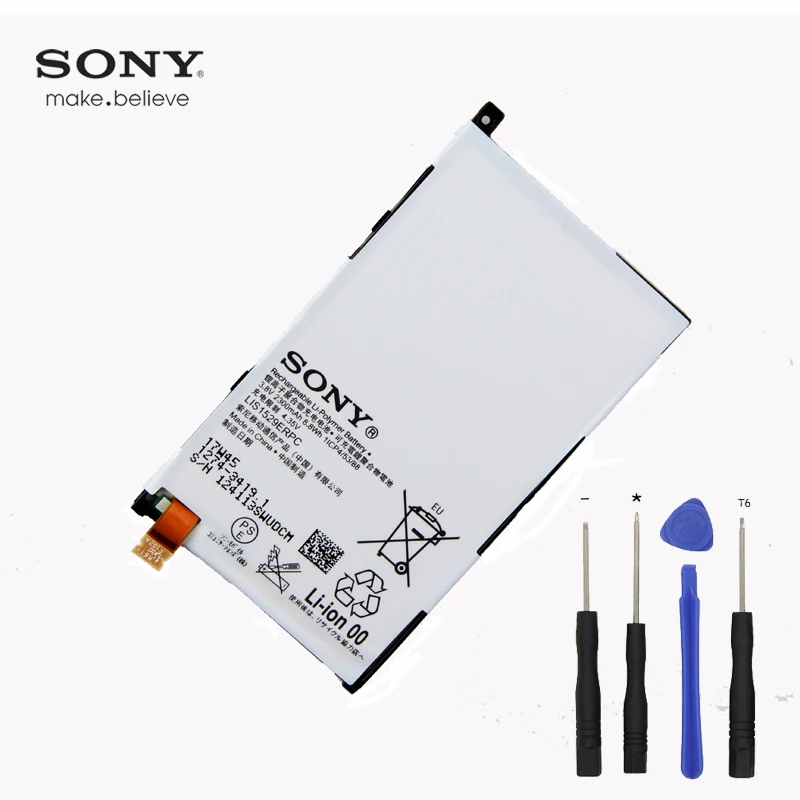 Оригинальный аккумулятор Sony LIS1529ERPC для Xperia Z1 Compact D5503 Mini M51W 2300 мАч|battery for|battery for
