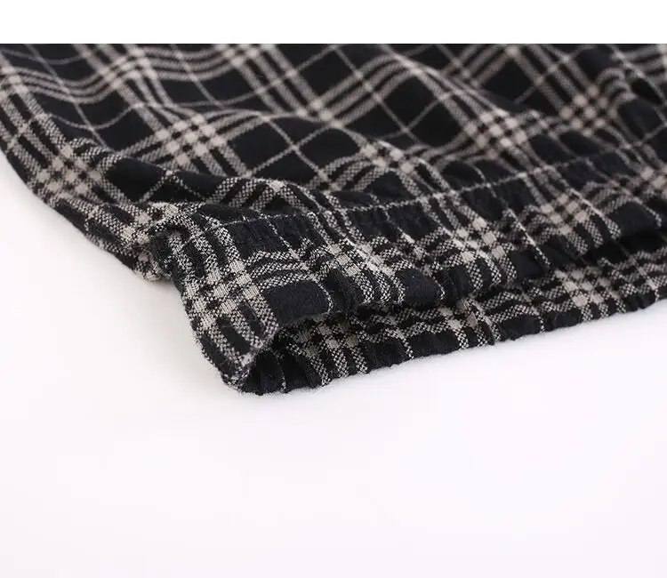 4 pcs/lot Men Underwear Cotton Classic Plaid Boxers Loose Shortsboxer Men's Panties Home Underpants Plus Size boxer homme | Мужская
