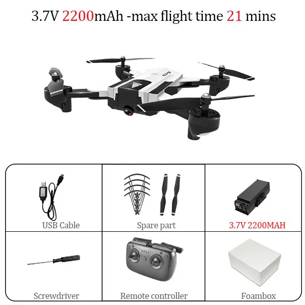 720P white 2200mah SG900 4K Дроны с камерой hd мини Дрон Радиоуправляемый вертолет игрушки Квадрокоптер x pro Профессиональный Дрон управление remoto - Цвет: 720P white 2200mah