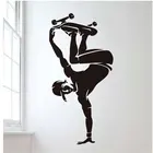 Наклейки на стену для скейтборда для подростков, виниловые Стикеры для гостиной, детской, молодежной комнаты, домашний декор, рисунок 3YD13