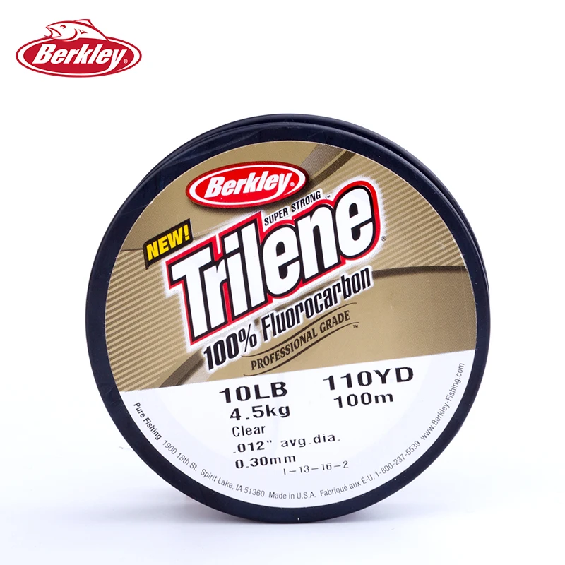 Berkley 100% фторуглеродный профессиональный класс 110YD лидер Типпет Тонущая невидимая