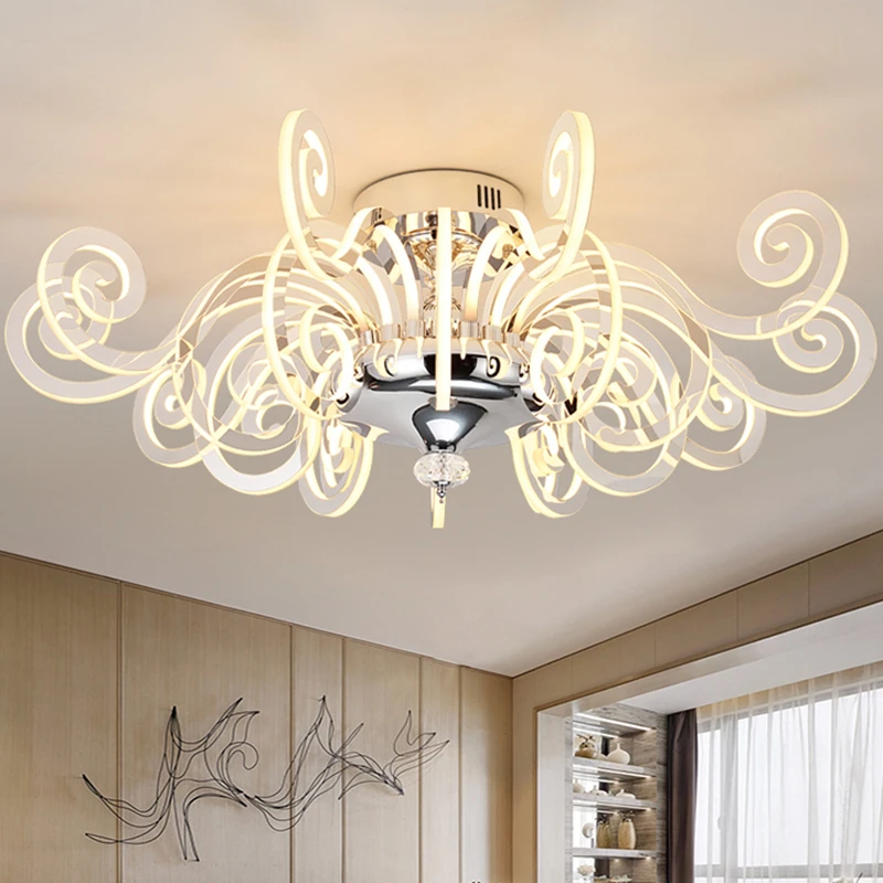 Post-modern personality luxury chandelier Led Lustrer Lamparas Living Room Chandeliers Restaurant bedroom Lighting Fixtures | Лампы и