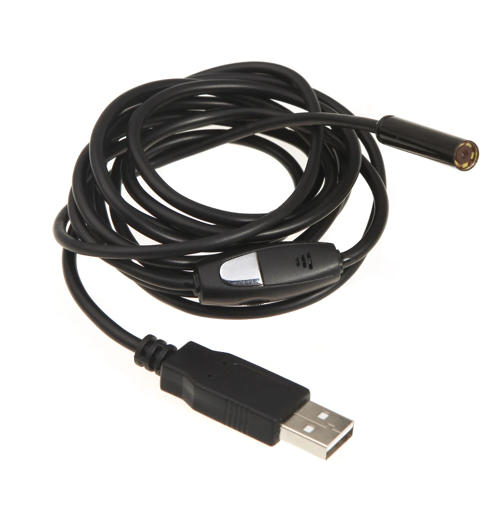 Водонепроницаемый 7 мм USB инспекции эндоскоп бороскоп Змея Область с снимок