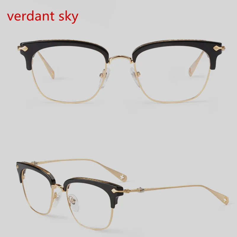 2017 высокое качество ретро очки кадр мужской компьютер близорукость | Аксессуары
