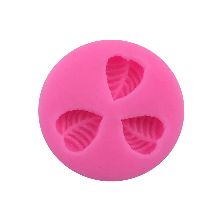 1 шт. маленькие силиконовые формы для выпечки в виде листиков пищевого силикона