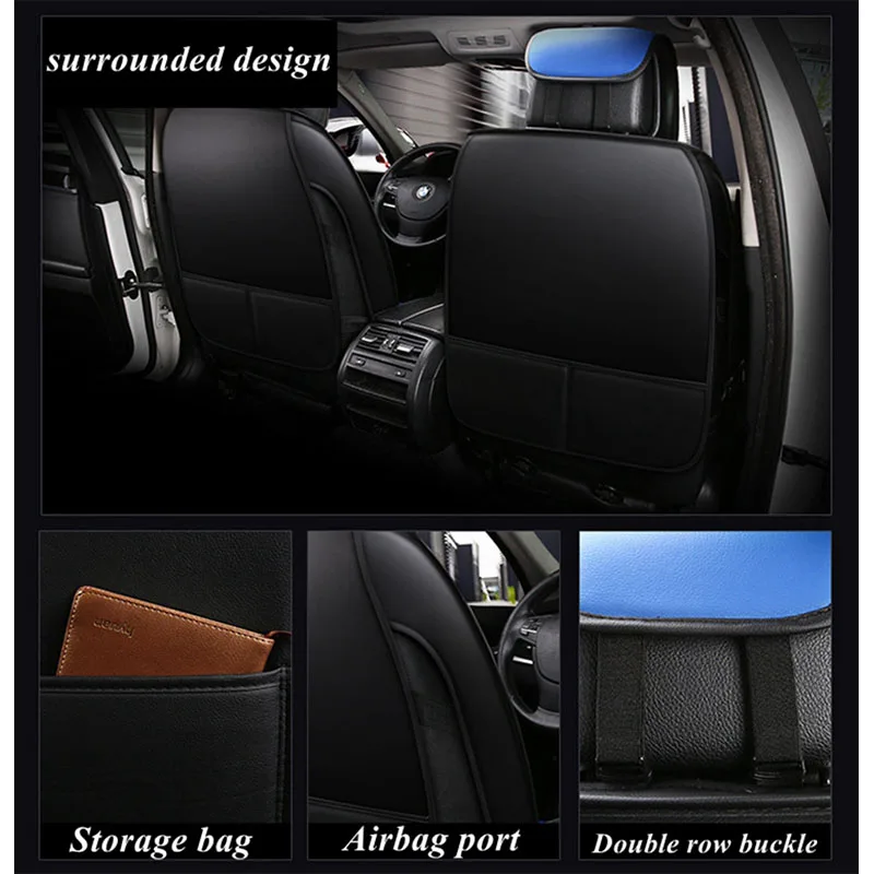 Чехол на автомобильное сиденье для KIA rio Sorento Magentis Opirus Carens Ceed 3 VQ KCV4 Stinger K900 Stonic Forte