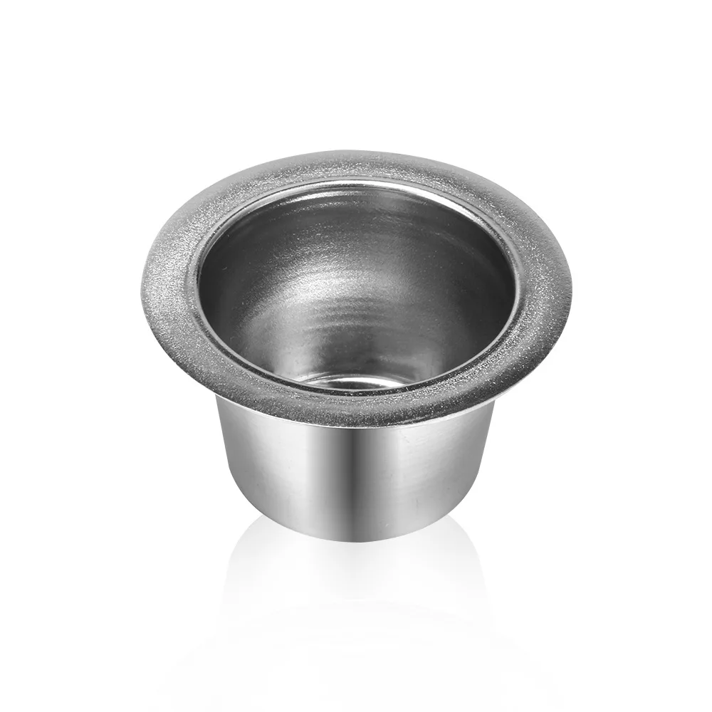 Многоразовый фильтр для кофе Nespresso из нержавеющей стали многоразовая капсула +