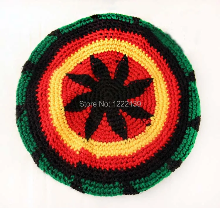 Женские и мужские трикотажные rasta hat ямайский маскарадный костюм Хэллоуин ручной