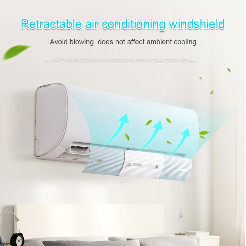 Горячая новинка удобный выдвижной кондиционер ветровое стекло дефлектор