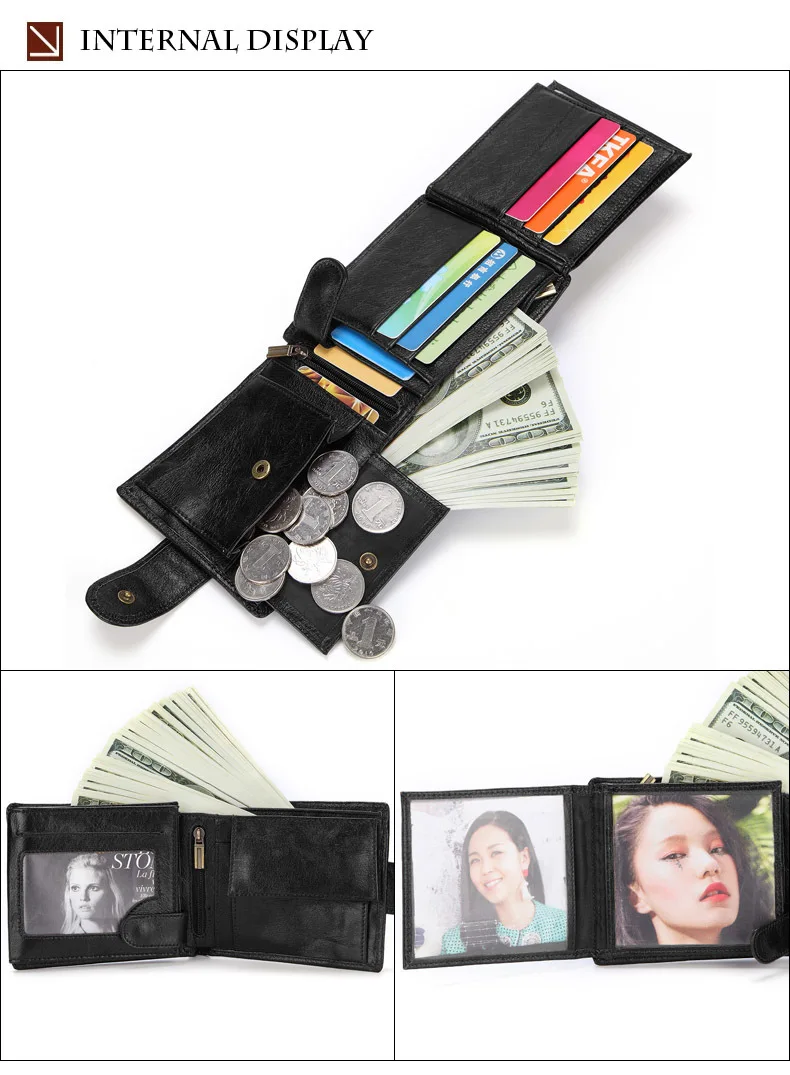 MISFITS мужские кошельки из натуральной кожи, брендовый Высококачественный короткий кошелек с карманом для монет, коровья кожа, повседневный мужской кошелек, держатель для карт
