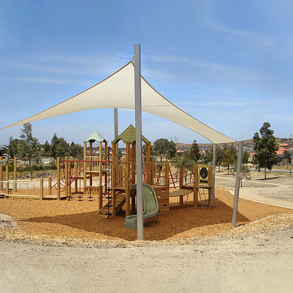 Наружный водонепроницаемый навес квадратной формы от солнца солнцезащитный