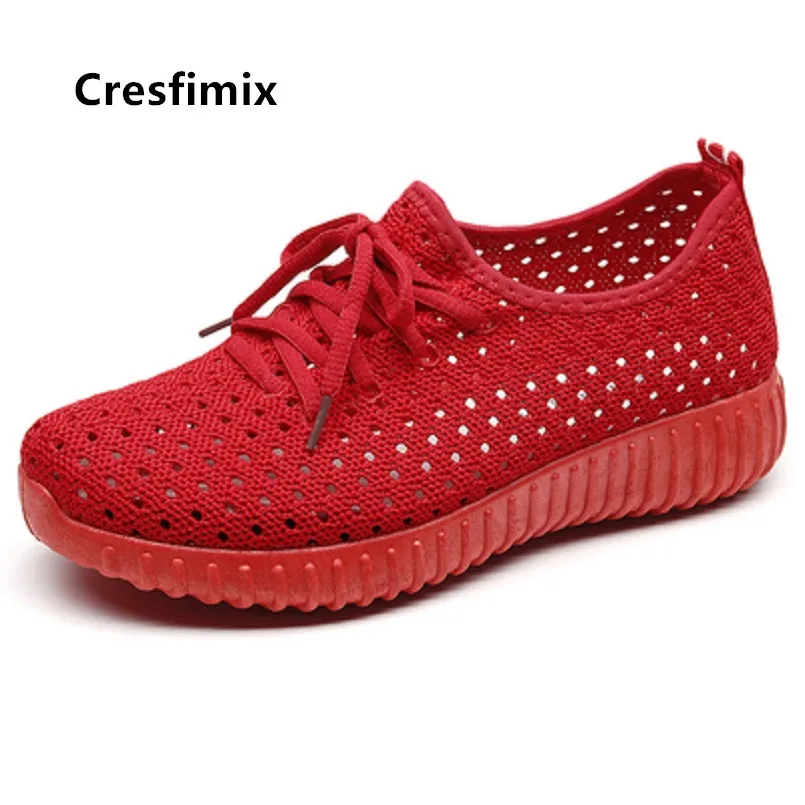 

Women Classic Black Breathable Anti Skid Shoes Lady Casual Red Lace Up Shoes Cool Street Shoes Chaussures Pour Femmes G5387