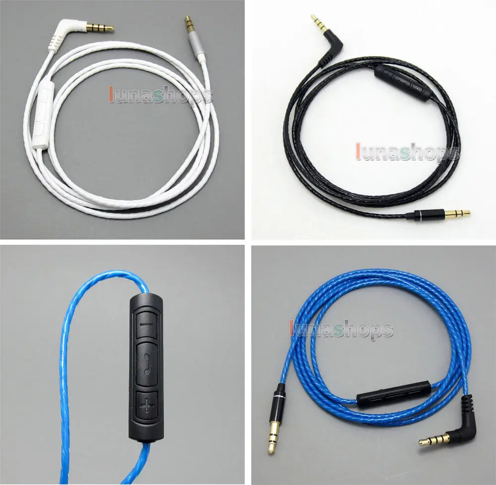 

LN004935 3.5mm to 3.5 + Remote Headphone Cable For Sony MDR-1RBT MDR-1RNC MDR-Z1000 MDR-7520 MDR-XB950BT