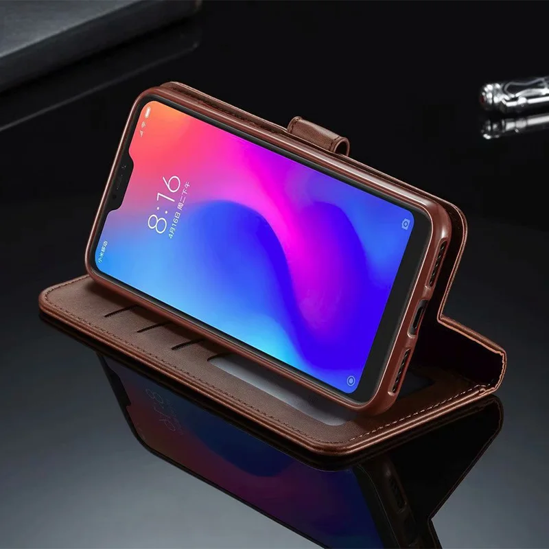 Кожаный бумажник LOVECOM, флип-чехол s для Xiaomi 5X 6X Redmi Note 6 7 Pro 5 5A, кожаный защитный чехол для телефона с подставкой