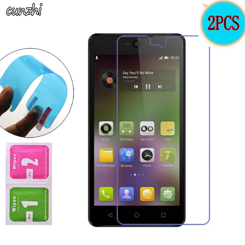 2 шт Ультра прозрачная мягкая термополиуретановая нано покрытие закаленное