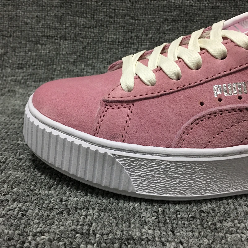 2018 Оригинал PUMA FENTY замши с тиснением Creeper Для женщин первого поколения Rihanna