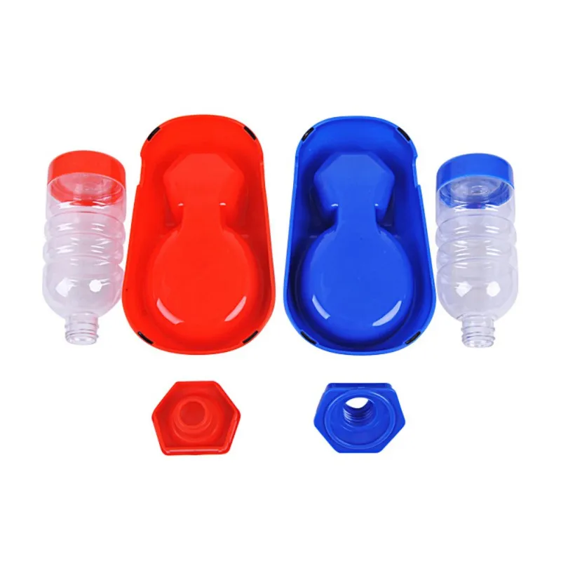 Pet Dog Food Water Dispenser Plastic Bottle Utensils Cat Feeder Drinking Fountain Dish Bowl for Feeding | Дом и сад