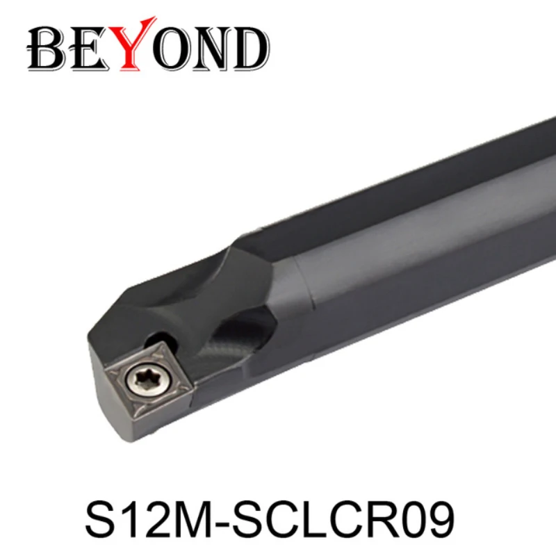 

BEYOND S12M 12mm SCLCR SCLCL S12M-SCLCR09 S12M-SCLCL09 Internal Turning Tool Holder Lathe Cutter Boring Bar CNC