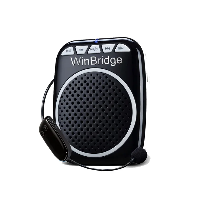 Winbridge WB711Updated Перезаряжаемые голос Усилители домашние с UHF Беспроводной микрофон