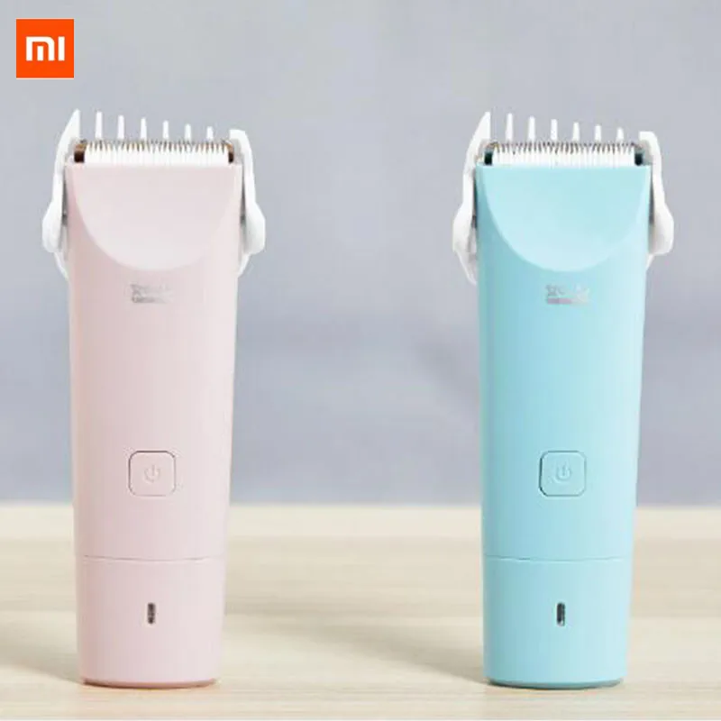 Xiaomi rushan Baby электрический триммер для волос USB Водонепроницаемый триммер для стрижки перезаряжаемый ультра-тихий автоматический триммер для волос для детей