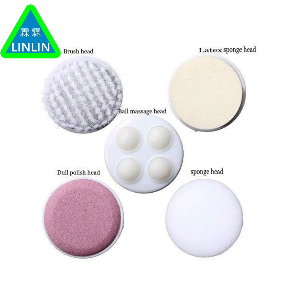 Новинка 5в1 многофункциональная электрическая ультразвуковая щетка для очищения