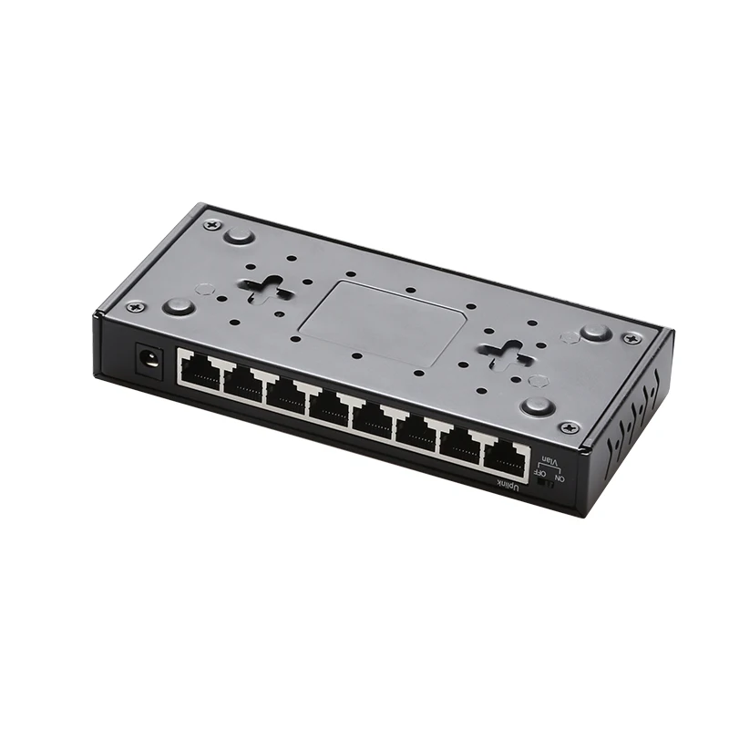 

8 Port Network Gigabit Switch 10/100Mbps Fast Ethernet Switcher Lan Hub Full/Half duplex support VLAN metal shell