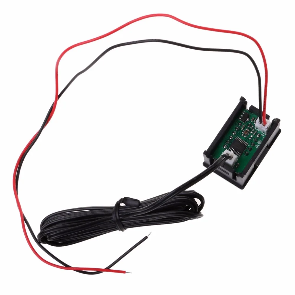 Цифровой светодиодный термометр 4 ~ 30 В постоянного тока температура