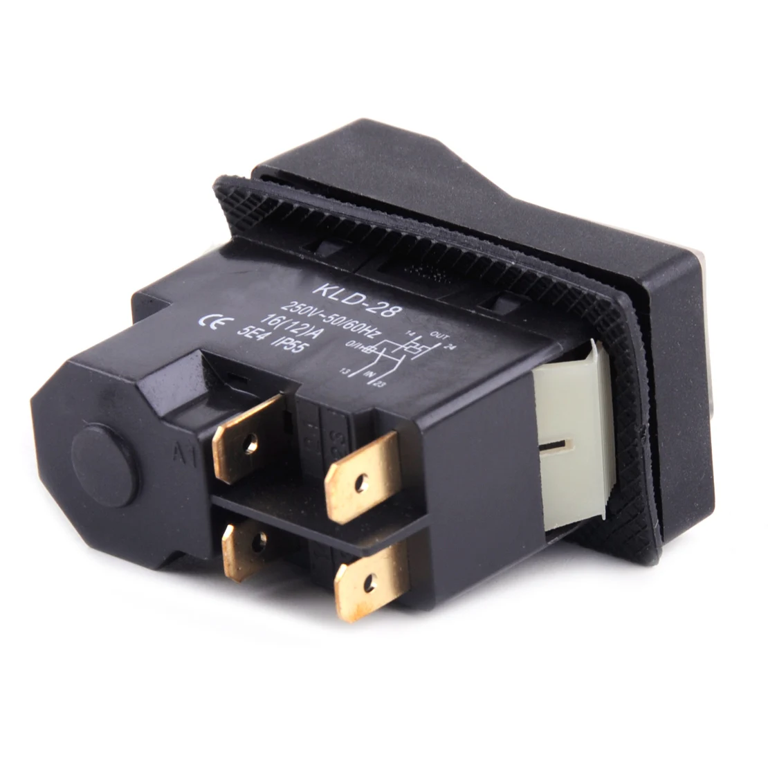 LETAOSK 250V IP55 KJD17 KLD28 4 Pin старт/стоп вкл/выкл вольт Release Switch подходит для машины|Детали
