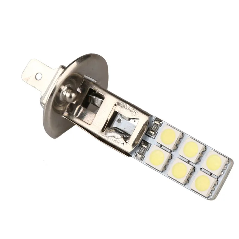 Автомобильные фары 2 шт H1 12-LED сменные фары/противотуманные лампочки яркие белые
