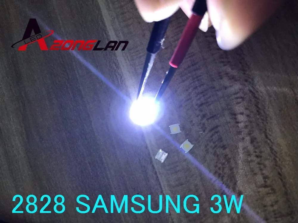 50 шт. флип чип с подсветкой для SAMSUNG LED TV 1 5 Вт 3 в 3255 холодный белый светодиод