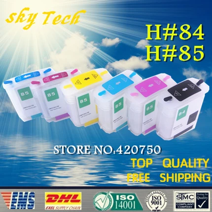 Картриджи для HP 84 85 hp Designjet 130 90 с чипом ARC| |