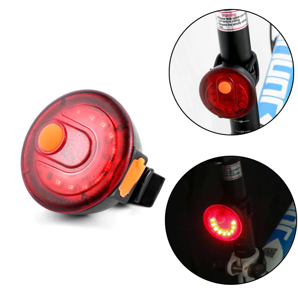 Hot Sale USB Rechargeable Bike Rear Bicycle Lights Safety Warning LED Tail Lamp Laser Flashing Bright lamp Mount | Спорт и